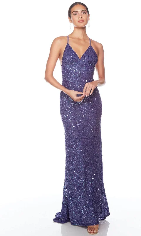 Blowout Deals Alyce Paris 88009 - Spaghetti Strap Sheath Evening Dress
