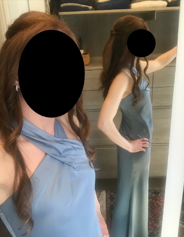 The Best Prices BHLDN BHLDN Ruby Twist Halter Satin Gown