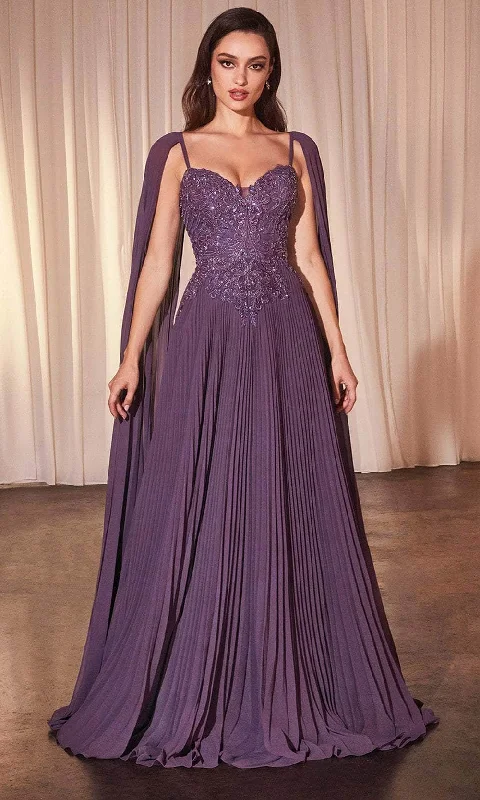 Act Now Ladivine CJ937 - Sweetheart Accordion Pleated Prom Dress