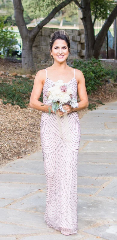 Price Reduction Adrianna Papell ART DECO BEADED BLOUSON GOWN / 09186670