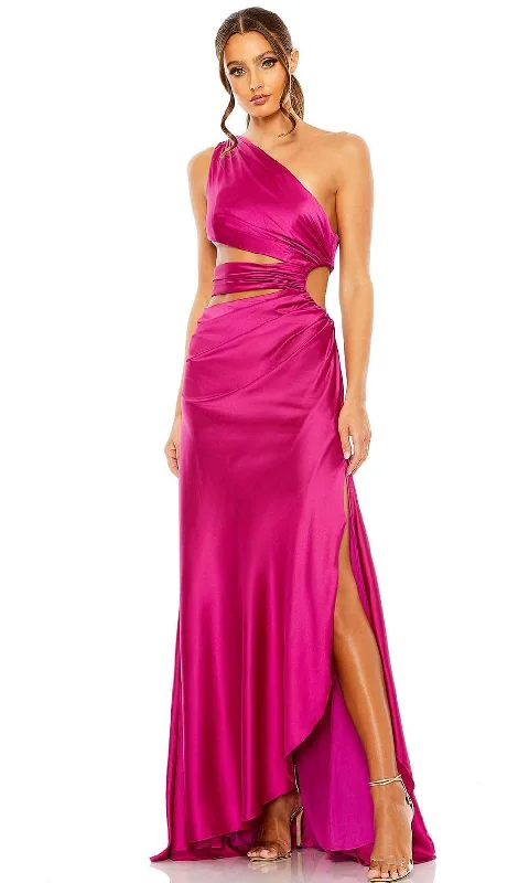 Value Deals Mac Duggal 68485 - One Shoulder Classic Prom Gown