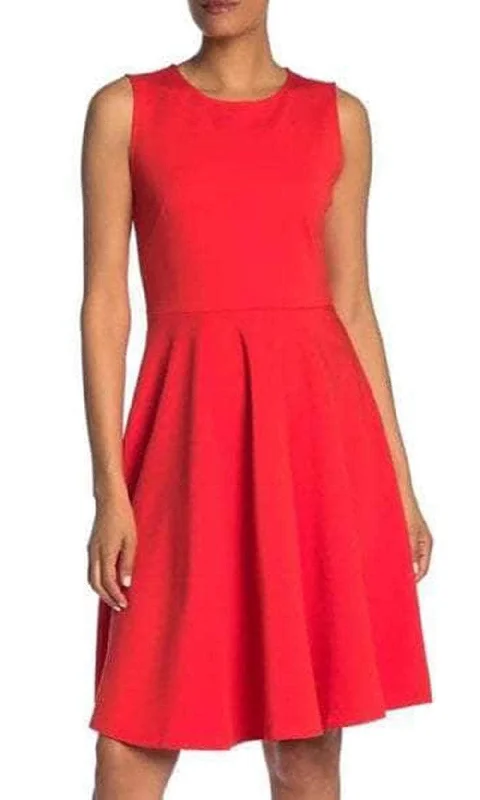 Bargain Blast T Tahari TD901033 - Sleeveless A-Line Short Dress