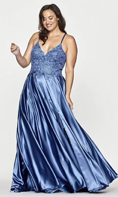 Loyalty Reward Faviana - 9498 Spaghetti Strap A-Line Gown