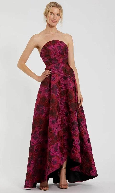 Deal Explosion Mac Duggal 27596 - Sleeveless High Low Hem Prom Gown