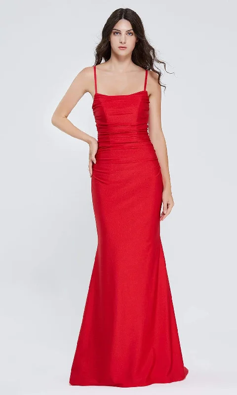 Don't Wait J'Adore Dresses - J20016 Scoop Ruched Mermaid Gown