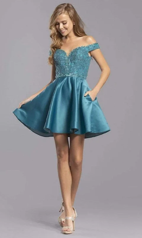 Amazing Deals Aspeed Design - S2324 Lace Sweetheart Short Dress