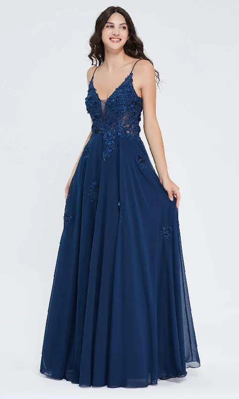 Savings Bonanza J'Adore Dresses - J20001 Floral Lace Applique Gown