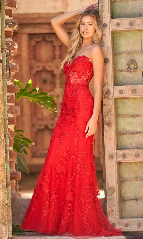 Lowest Prices Sherri Hill - 54227 Sweetheart Embroidered Gown