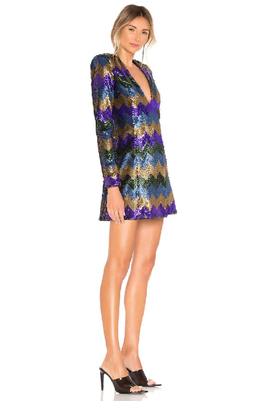 Exclusive Offers ZHIVAGO Sequin Wrap Dress