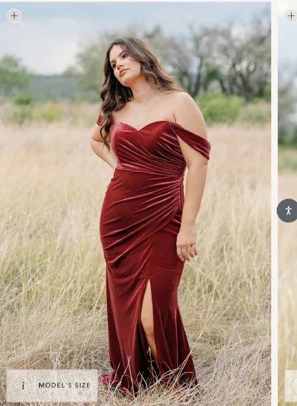 Price Drop Other Ariel Convertible Velvet Dress