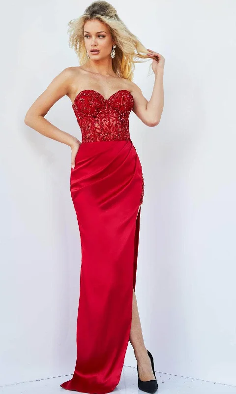 Bargain Prices Jovani 22911 - Beaded Sweetheart Prom Dress