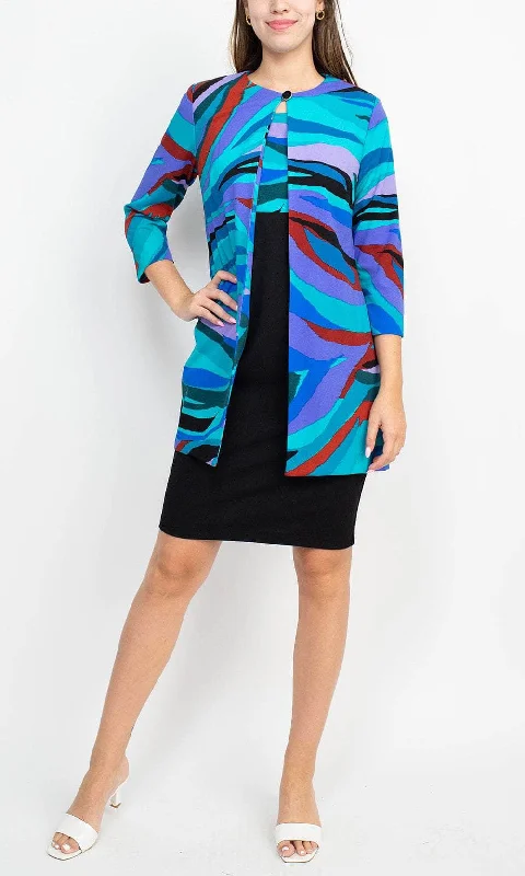 Special Savings Danny & Nicole 27141M - Sleeveless With Jacket Dress