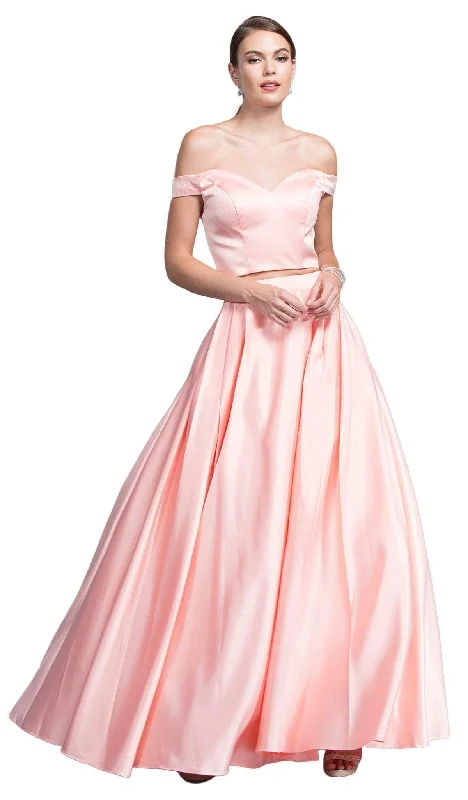 Daily Specials Aspeed Design - Two Piece Off-Shoulder Evening Ballgown