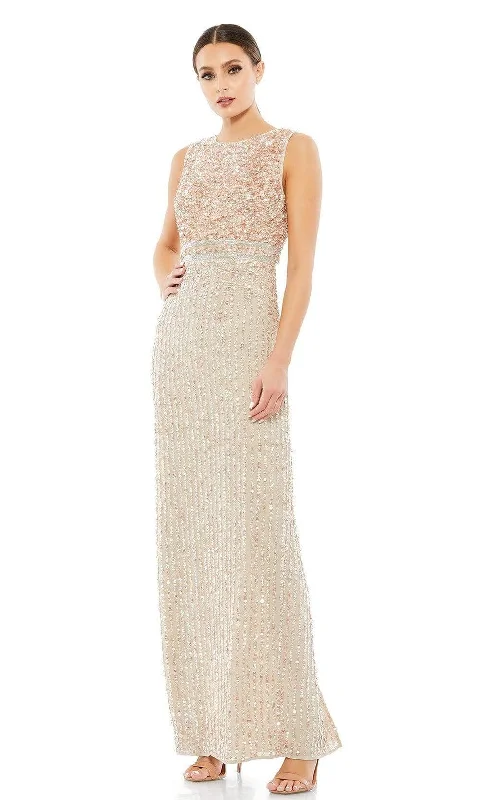Exclusive Online Offer Mac Duggal - 93603 Bateau Sequin Sheath Dress