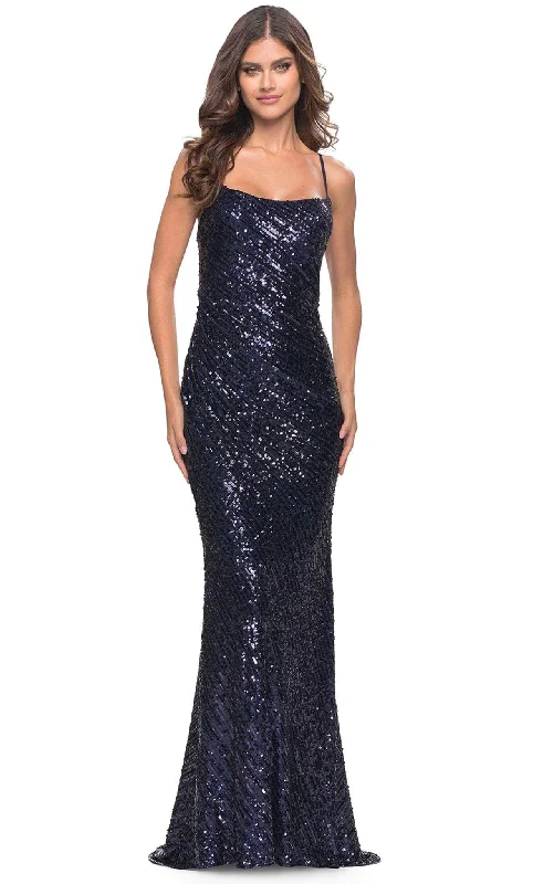 Fantastic Offers La Femme 31518 - Sequined Long Prom Dress