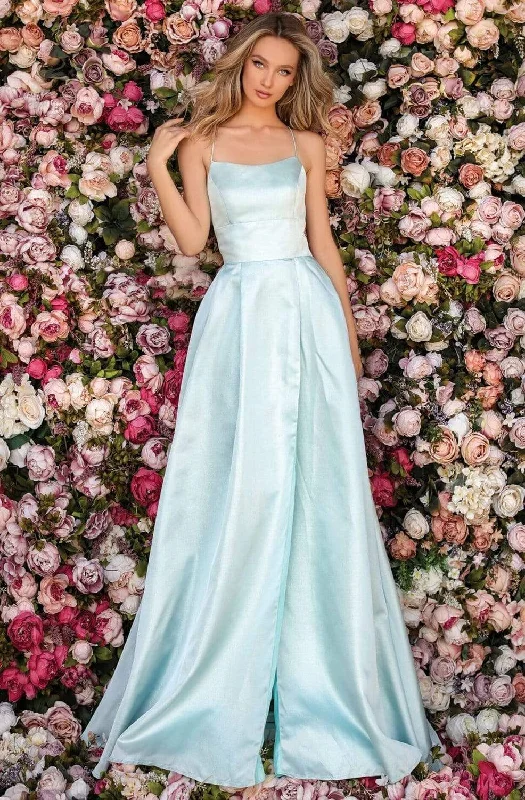 Super Savings Clarisse - 8105 Scoop Neck A-line Gown