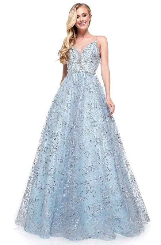 Online Exclusive Colors Dress - 2288 Embellished Sweetheart Long Dress