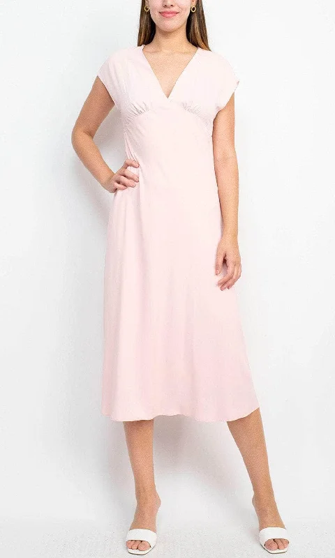 Online Only Sage Collective ST01W26 - V-Neck Sleeveless Dress