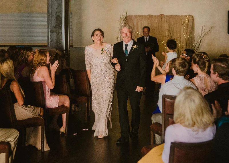 Deal Alert Adrianna Papell Beaded A-Line Gown