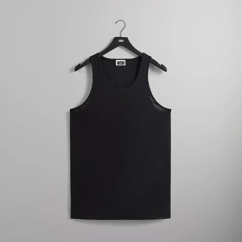 Big Discounts Kith Pointelle Mesh Spencer Tank - Black
