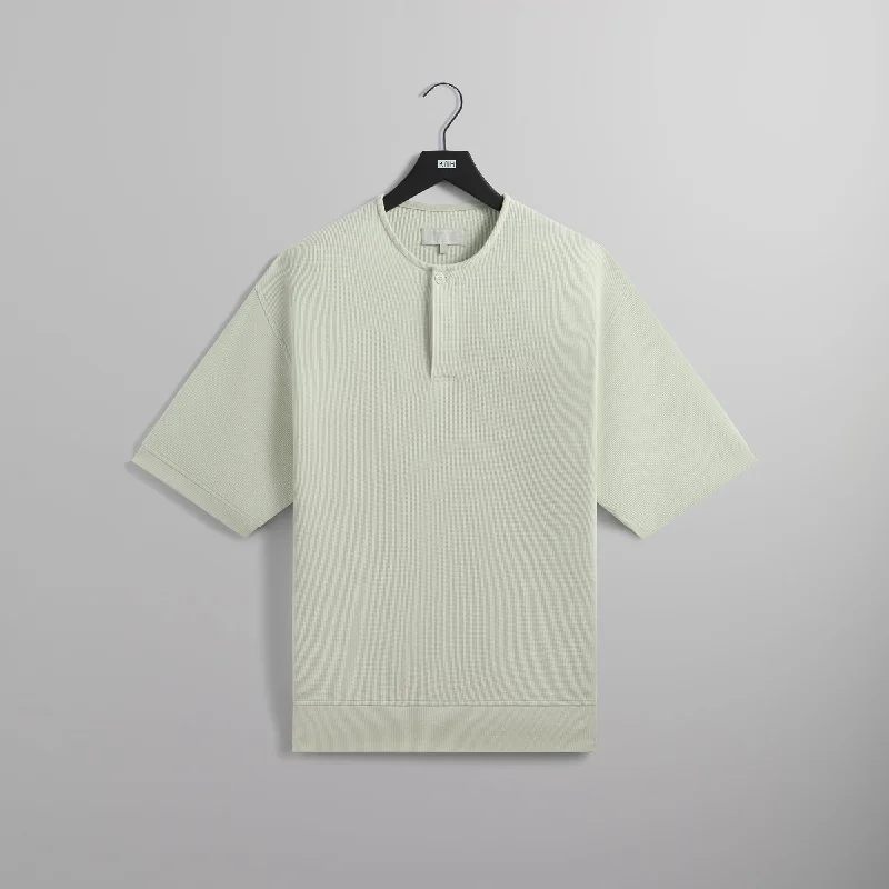 Referral Discount Kith Micro Waffle Colby Pullover - Luster