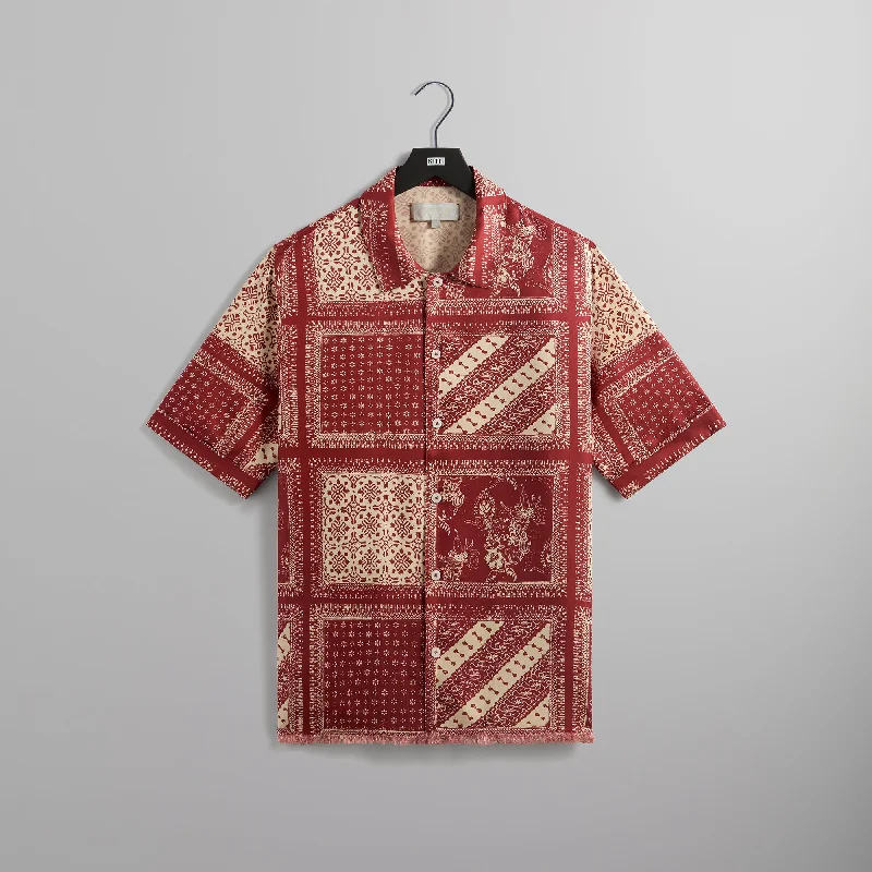 Lowest Price Kith Silk Twill Reade Shirt - Bitters