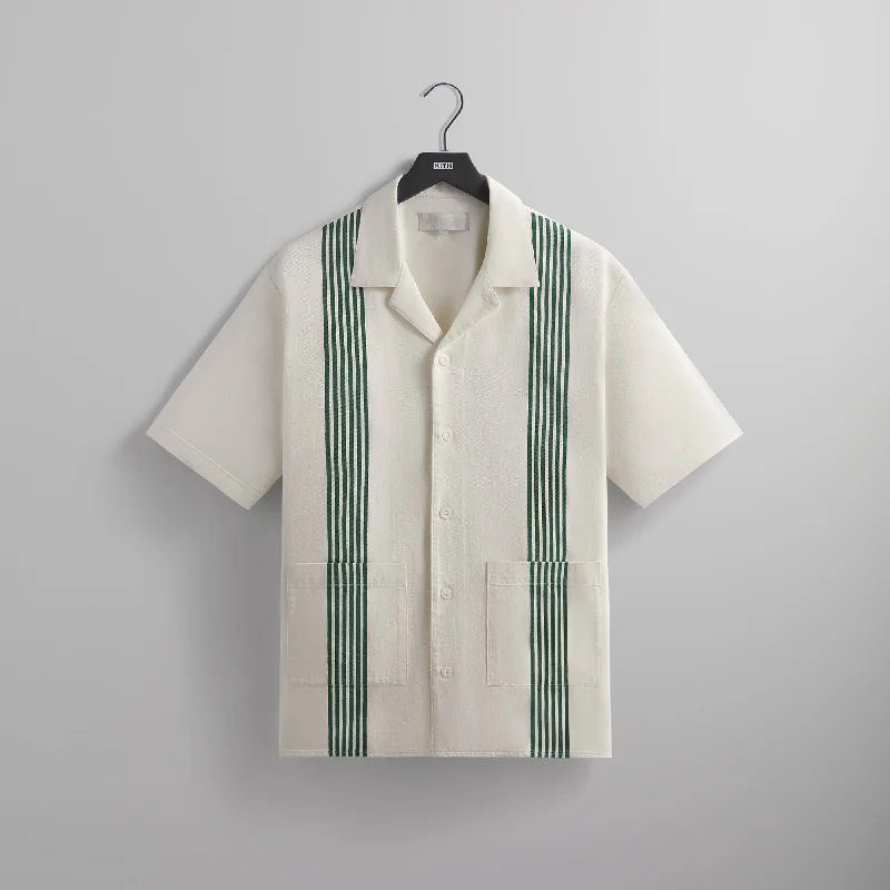Stock Up and Save Kith Stripe Combo Reade Shirt - Conifer
