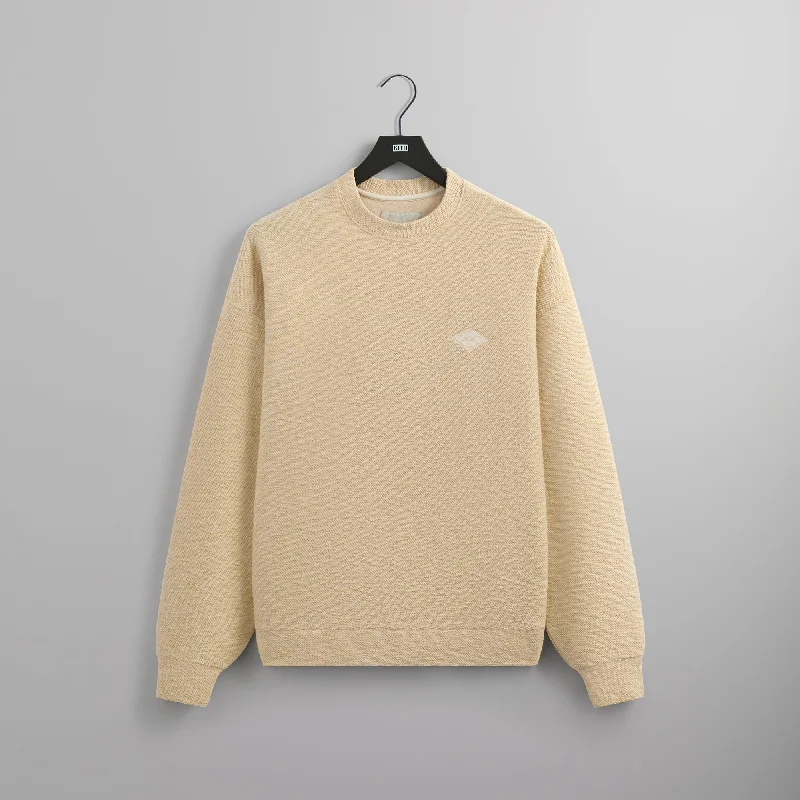 Grand Opening Sale Kith Marled Knit Nelson Crewneck - Canvas