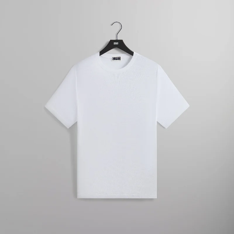 Discount Extravaganza Kith Pointelle Mesh Heathrow Tee - White