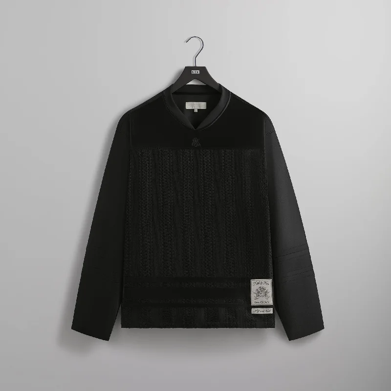 Act Fast Kith Malik Lace Combo Jersey - Black