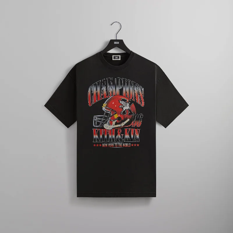 Special Price Kith & Kin Champions 1996 Vintage Tee - Black