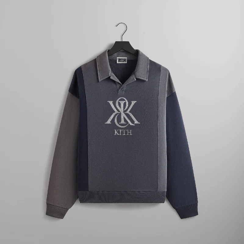 Price Reduction Kith Nelson Collared Pullover - Torpedo