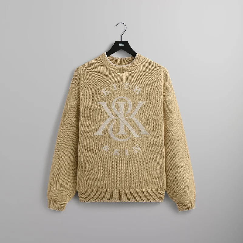Massive Deals Kith Crest Stitched Lewis Sweater - Eternal