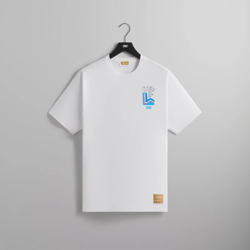 Crazy Deals Kith for Olympics Heritage Lake Placid 1980 Vintage Tee - White