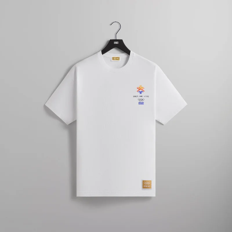 TIME-Limited Offer Kith for Olympics Heritage Salt Lake 2002 Vintage Tee - White