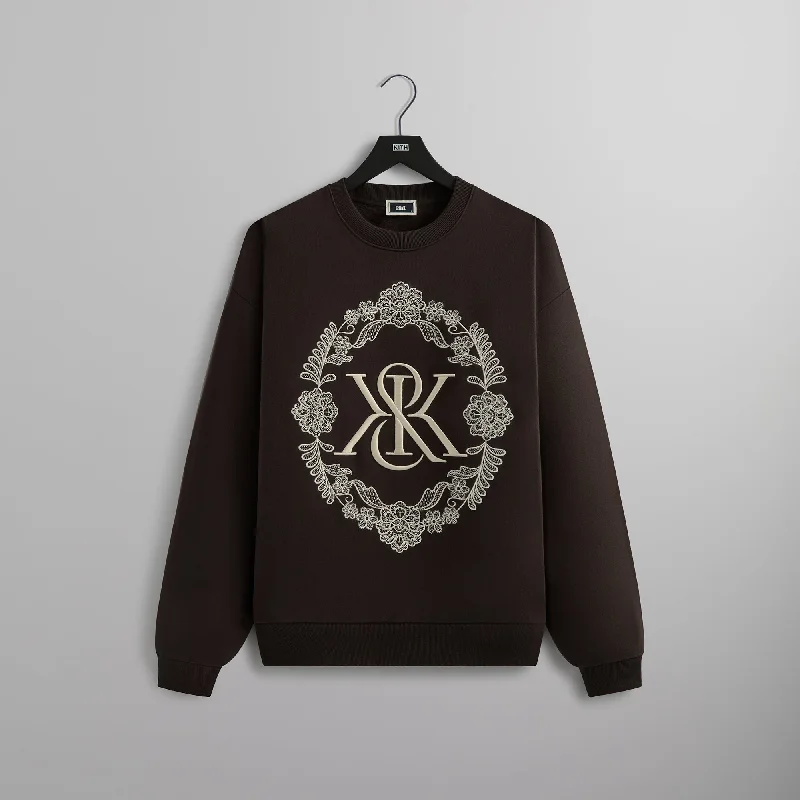 Daily Specials Kith Floral Lace Nelson Crewneck - Kindling