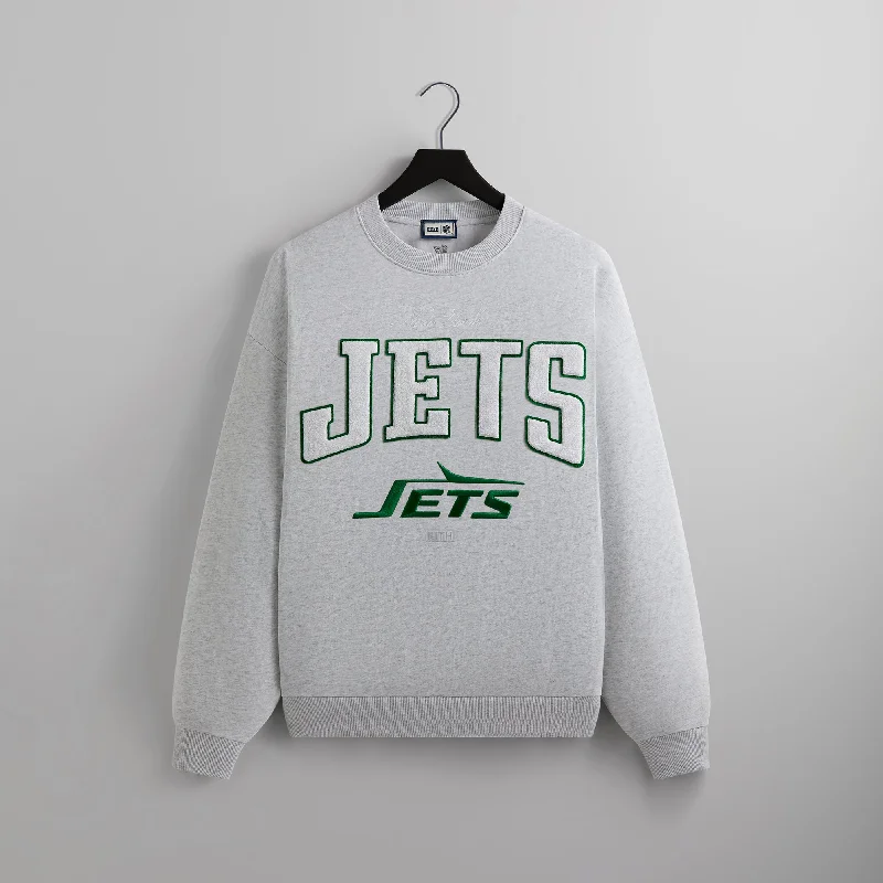 Fantastic Offers Kith & '47 for the NFL: Jets Nelson Crewneck - Light Heather Grey
