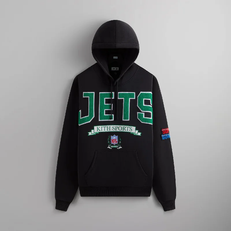 Hurry In Kith & '47 for the NFL: Jets Nelson Hoodie - Black