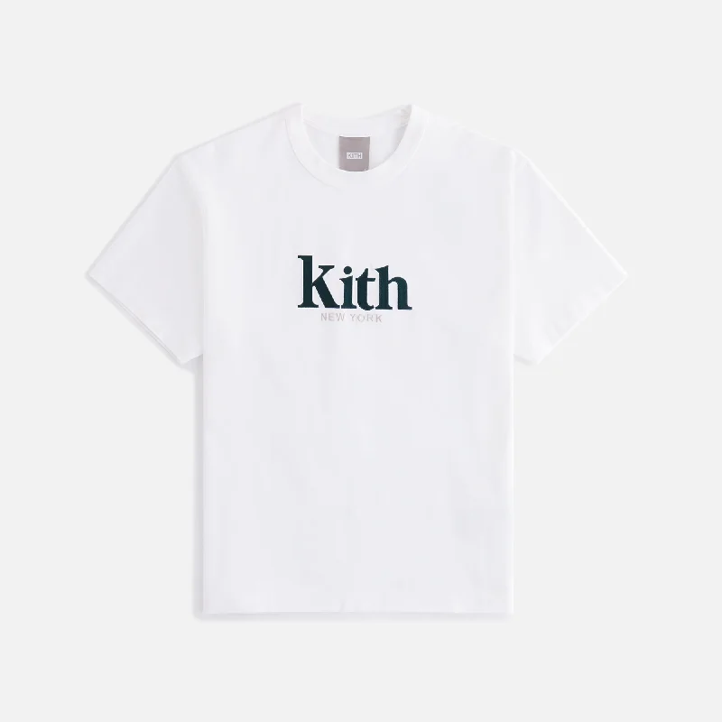 Don't Wait Kith Women Mott New York Tee II - White