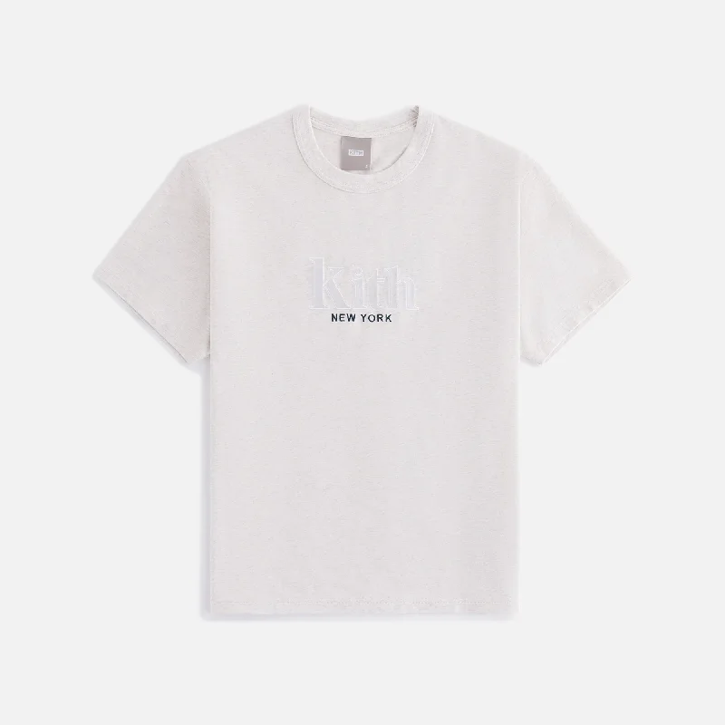 Deep Discounts Kith Women Mott New York Tee II - Sandy Heather