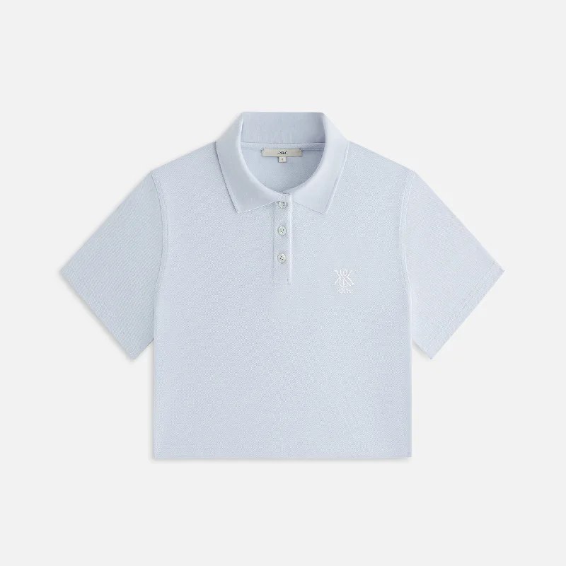 Best Bargains Kith Women Laramie Cropped Polo - Kyanite