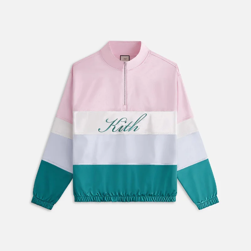 Grand Opening Sale Kith Women Callan Panelled Quarter Zip - Abelia