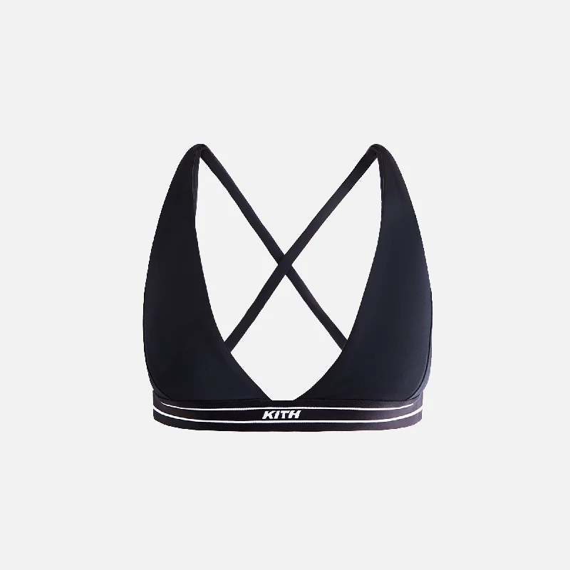 The Best Prices Kith Women Cay Plunge Active Bra- Black