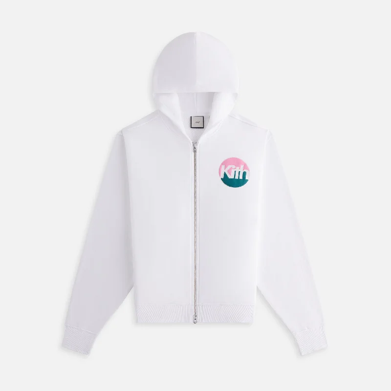 Act Now Kith Women Tanner Kith Corp Hoodie - White