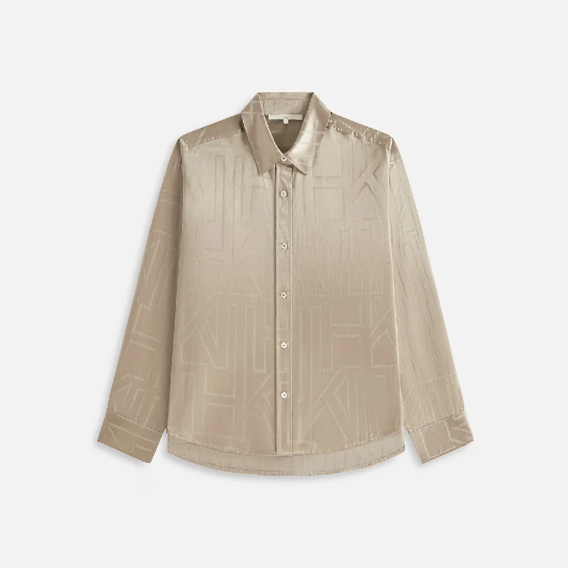 Great Deals Kith Women Roanne Monogram Shirt - Astro