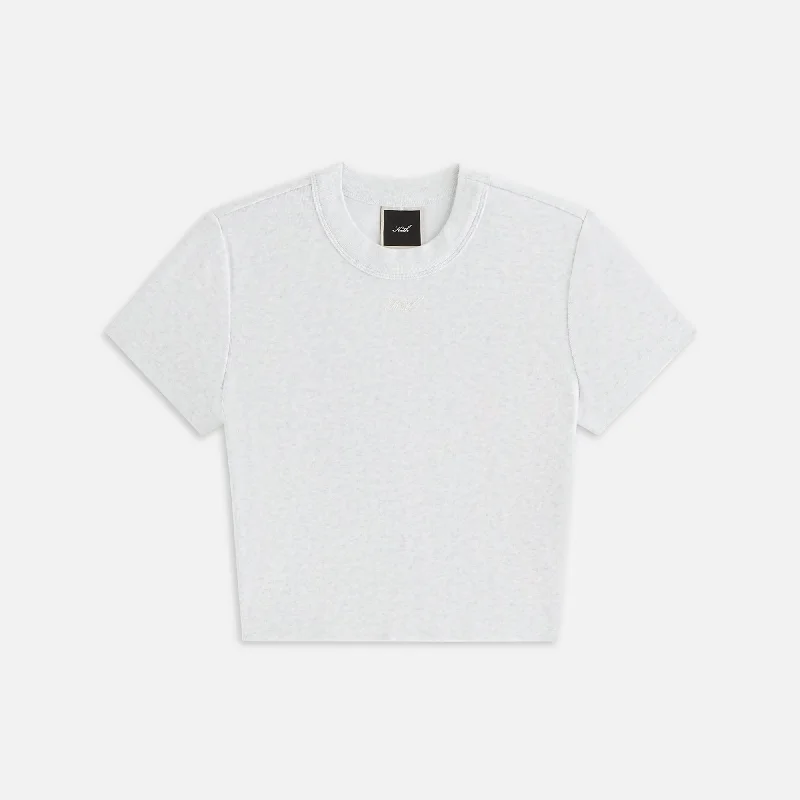 Shop and Save Kith Women Mulberry II Tee - Light Heather Grey