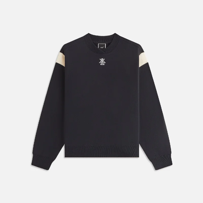 Final Clearance Kith Women Asher II Crest Crewneck - Black
