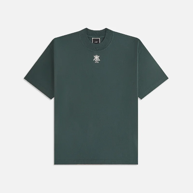 Price Cut Kith Women Mock Neck Crest Vintage Tee - Stadium