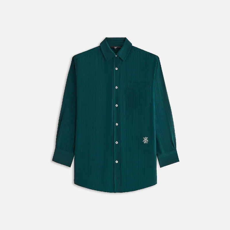 Exclusive Savings Kith Women Ora II Dobby Shirt - Stadium