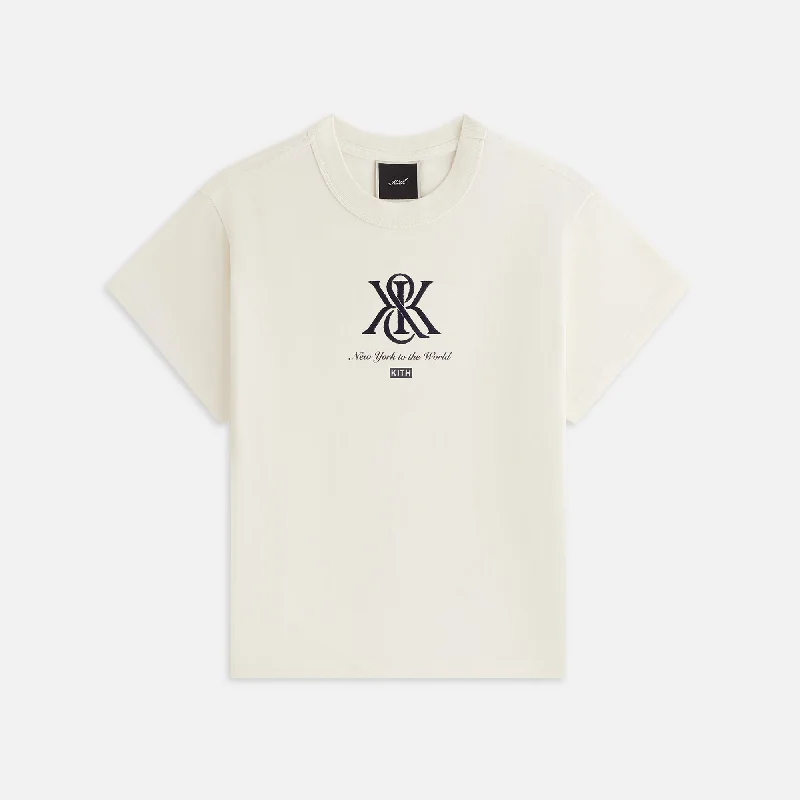Mega Sale Kith Women Mulberry Crest Vintage Tee - Muslin